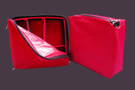 bags and holdalls for first aid kit or in flight equipment
